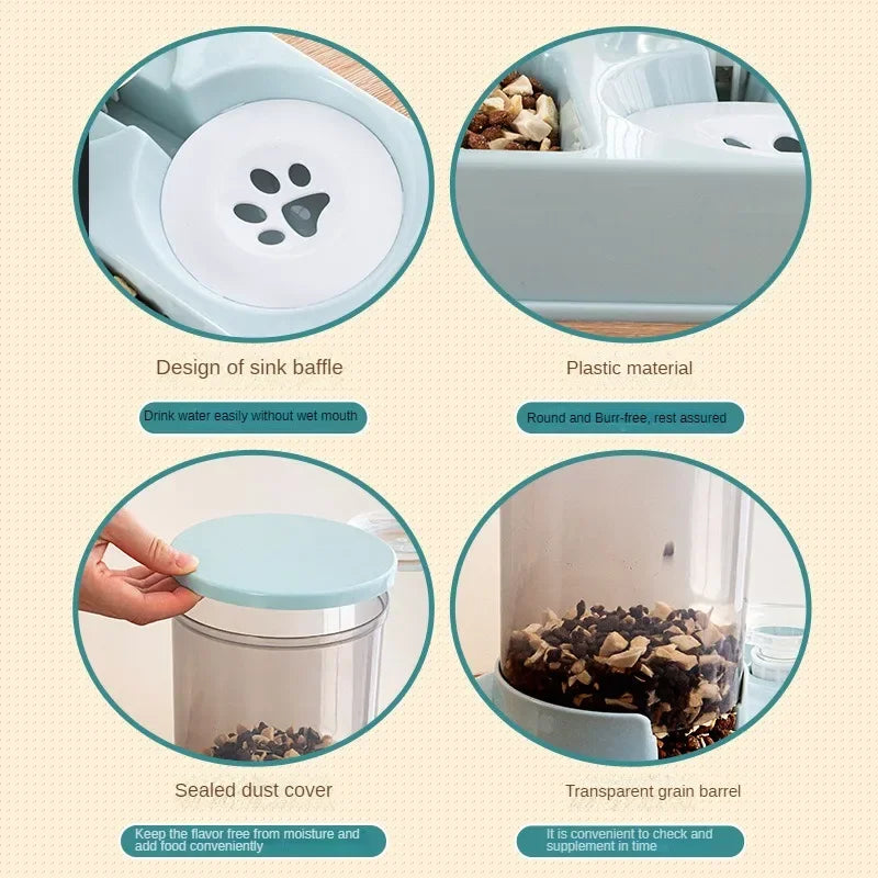 Automatic Pet Feeder & Water Dispenser
