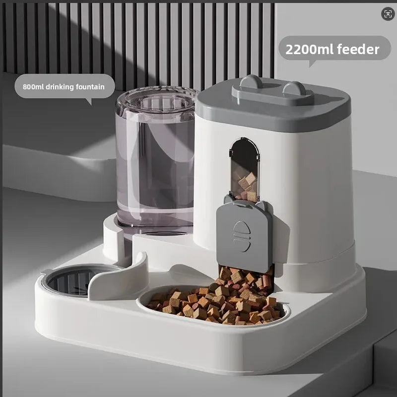 Automatic Pet Feeder & Water Dispenser