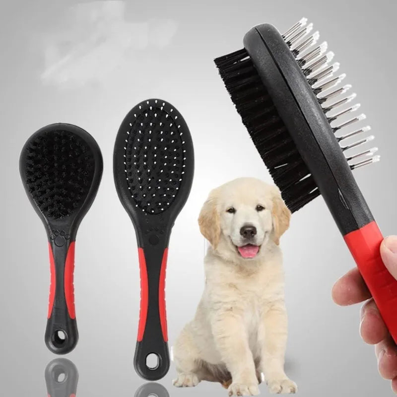 Double-Sided Pet Brush