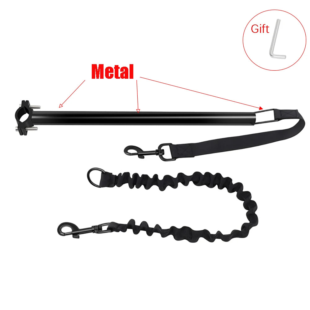 Dog Bike Leash Rod