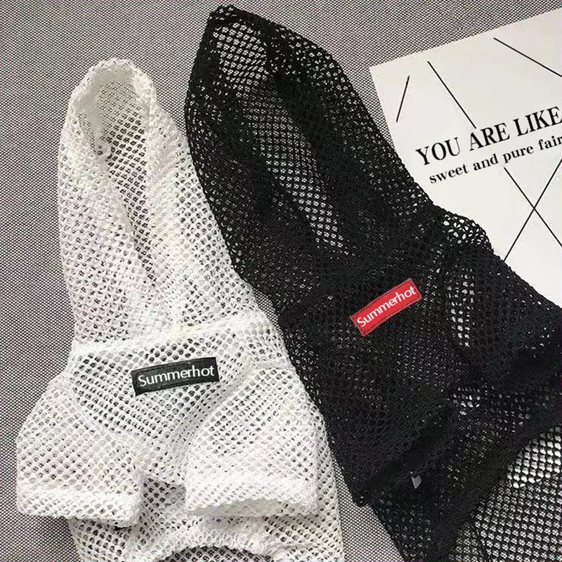 Summer Mesh Pet Hoodie – Breathable Lightweight Dog & Cat Outfit