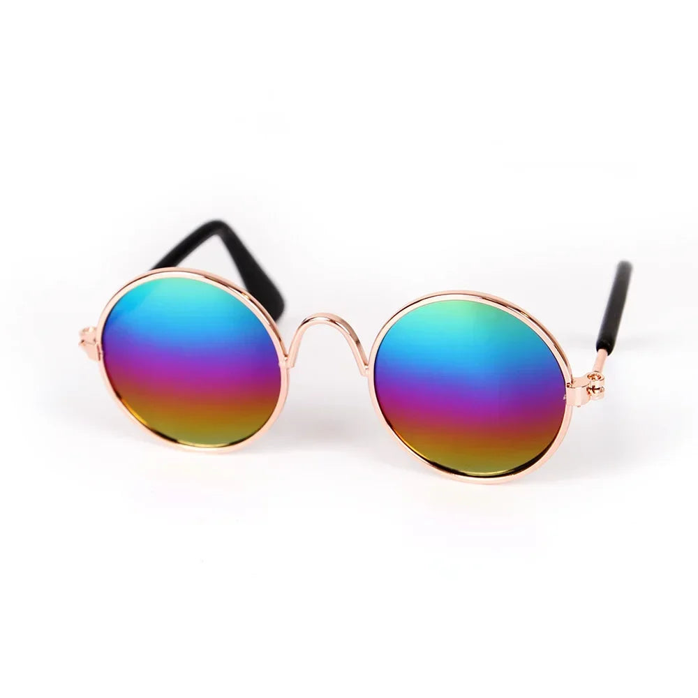 Round Metal Pet Sunglasses