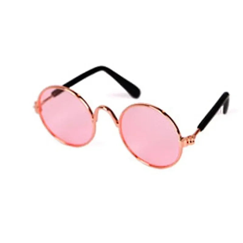 Round Metal Pet Sunglasses