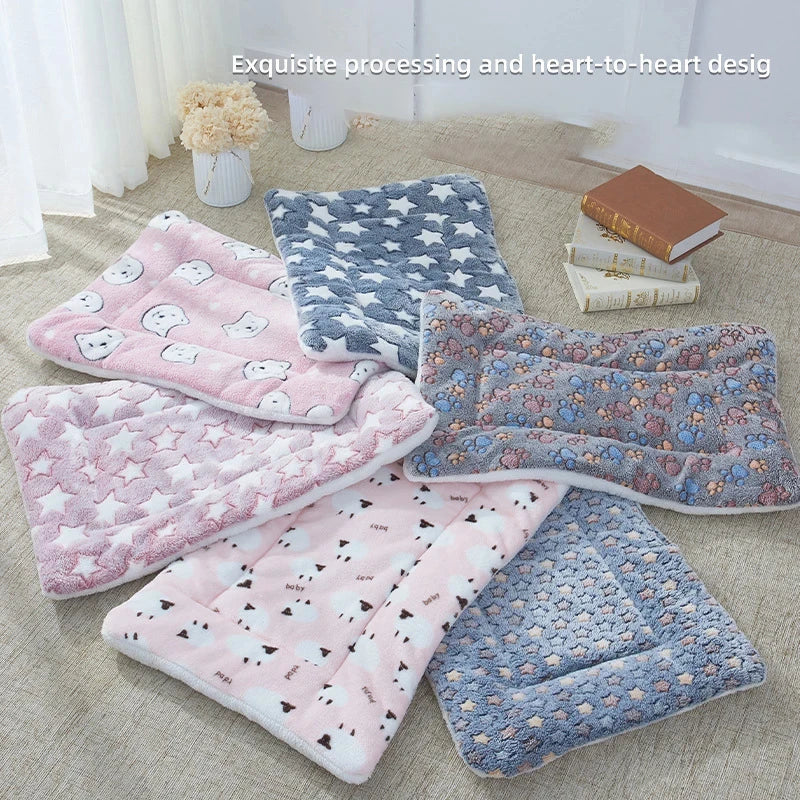 Soft Plush Pet Blanket Mat