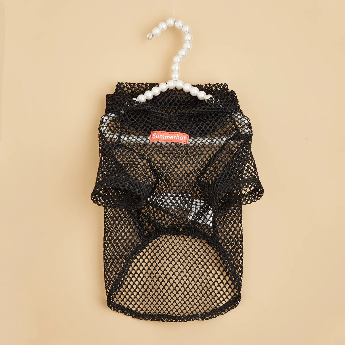 Summer Mesh Pet Hoodie – Breathable Lightweight Dog & Cat Outfit