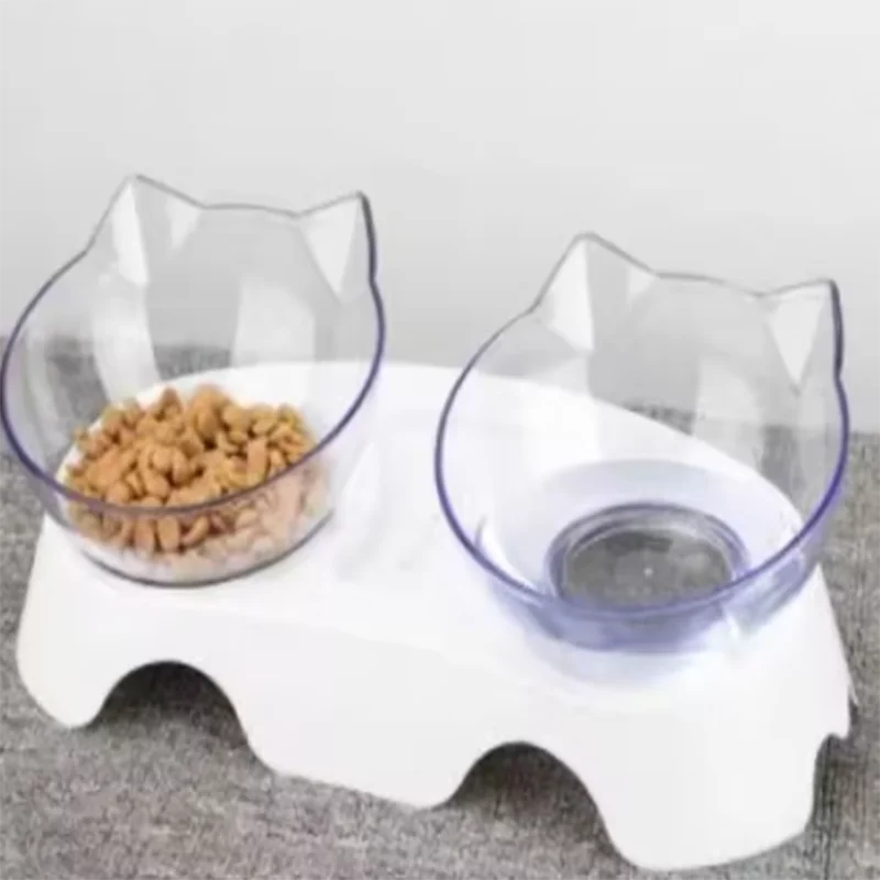 Cat Ear Double Bowl
