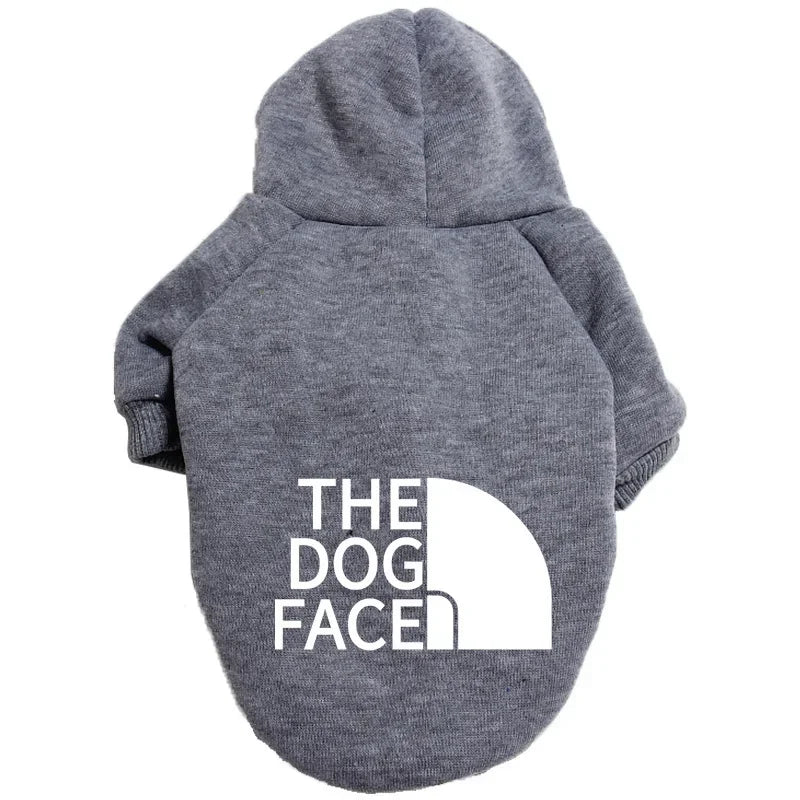 The Dog Face™ Pet Hoodie – Soft Fleece Warm Dog Sweatshirt