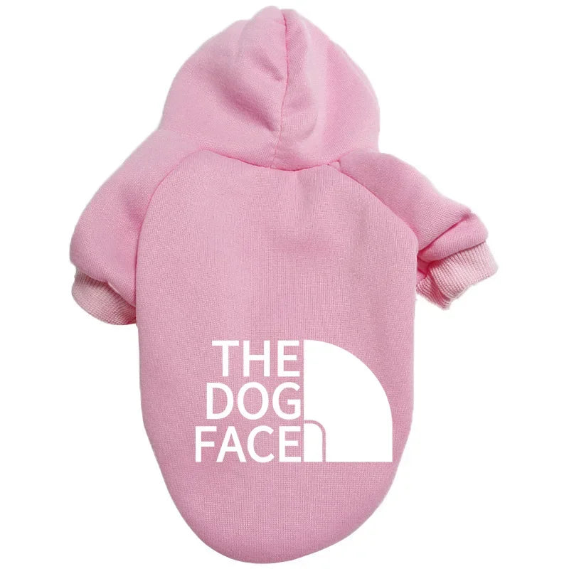 The Dog Face™ Pet Hoodie – Soft Fleece Warm Dog Sweatshirt