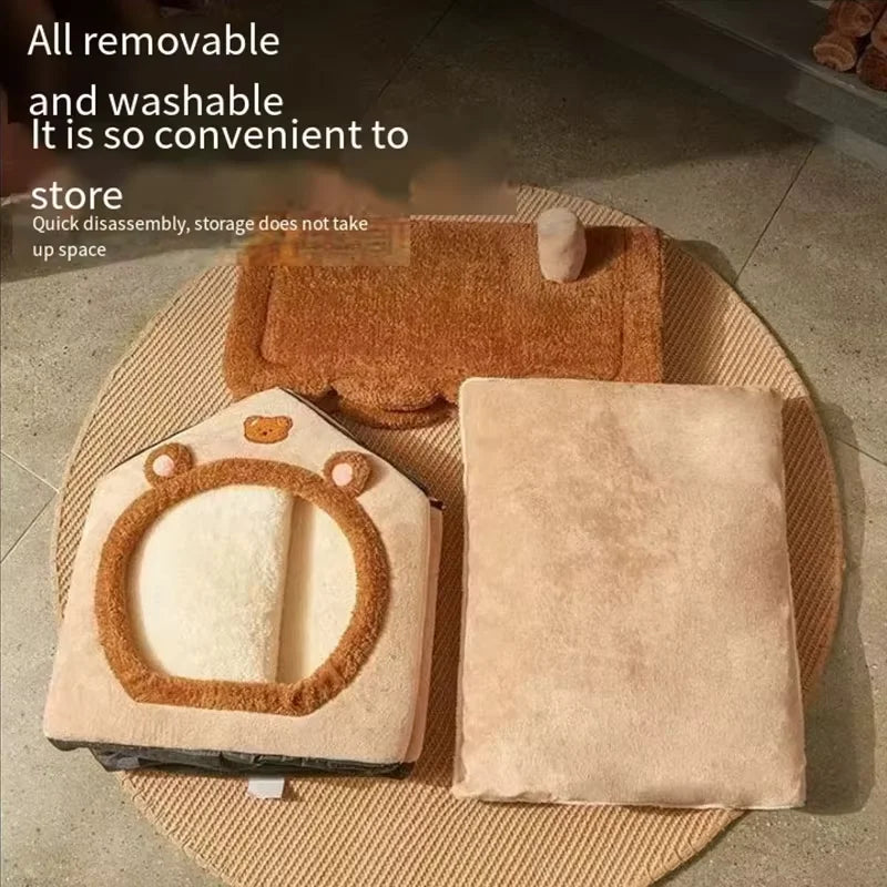 Cozy Pet House Bed