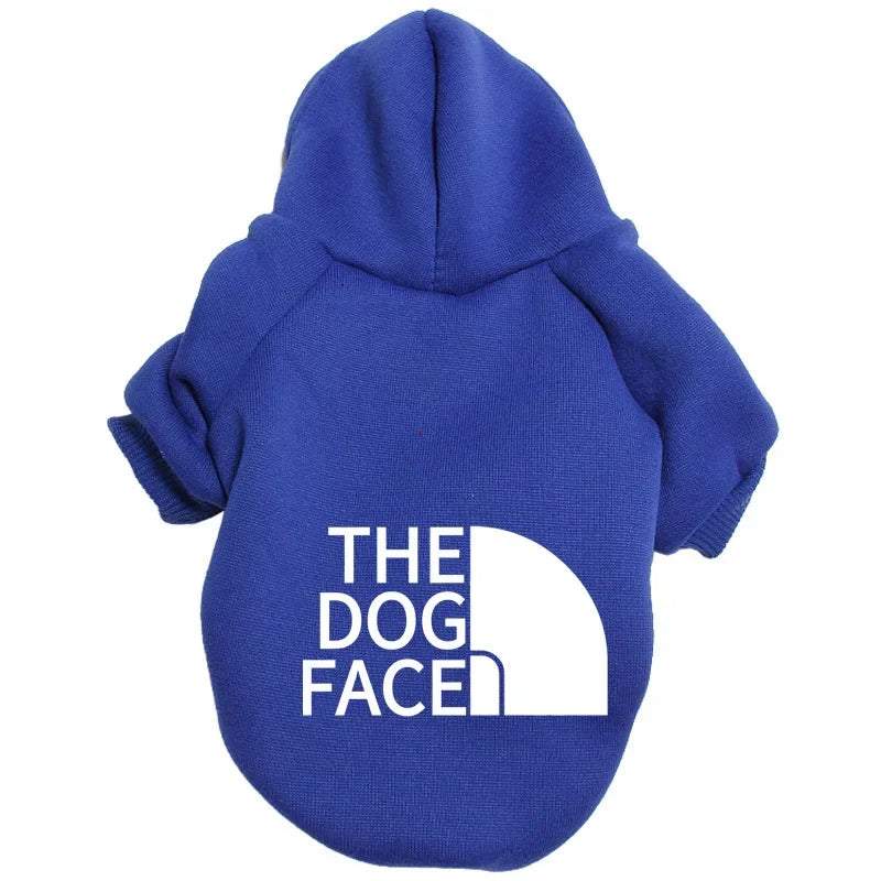 The Dog Face™ Pet Hoodie – Soft Fleece Warm Dog Sweatshirt