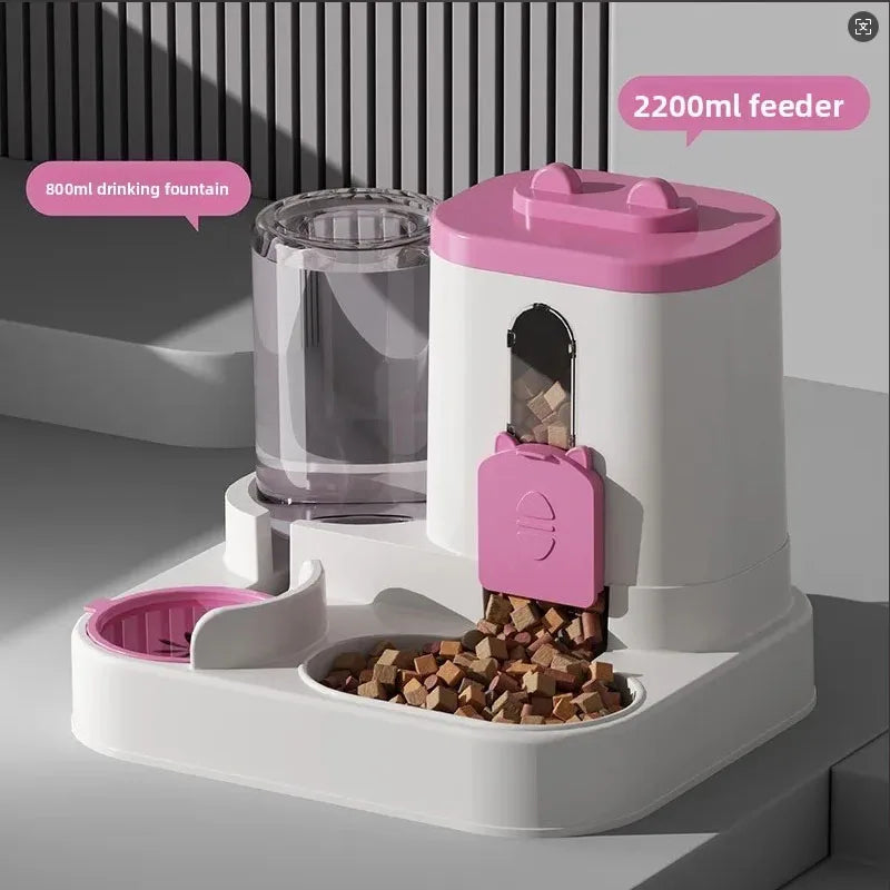 Automatic Pet Feeder & Water Dispenser