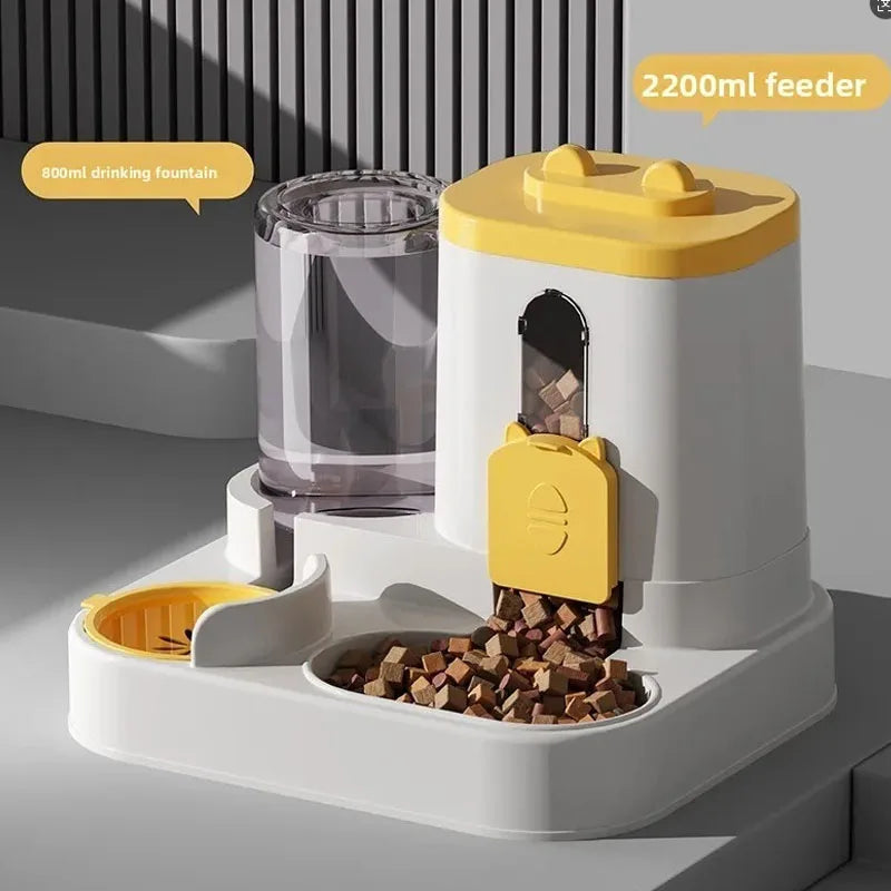 Automatic Pet Feeder & Water Dispenser