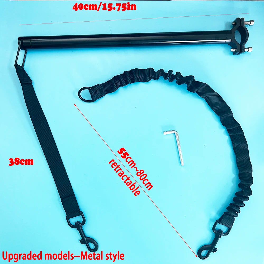 Dog Bike Leash Rod