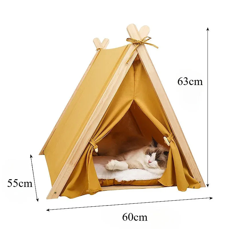 Pet Teepee Tent Bed