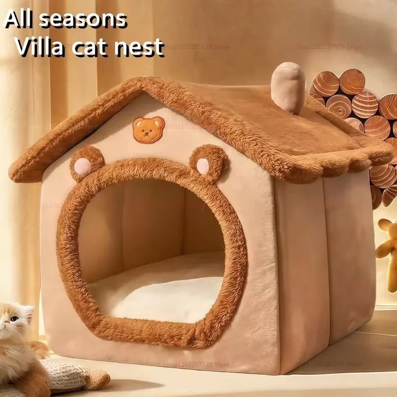 Cozy Pet House Bed