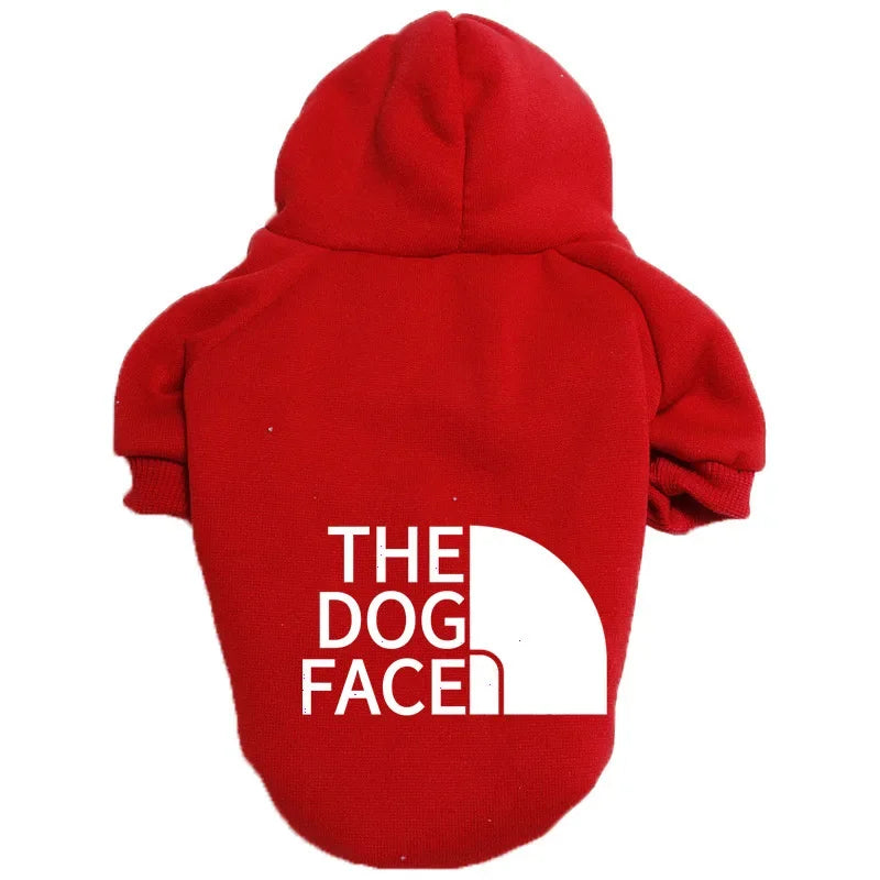 The Dog Face™ Pet Hoodie – Soft Fleece Warm Dog Sweatshirt