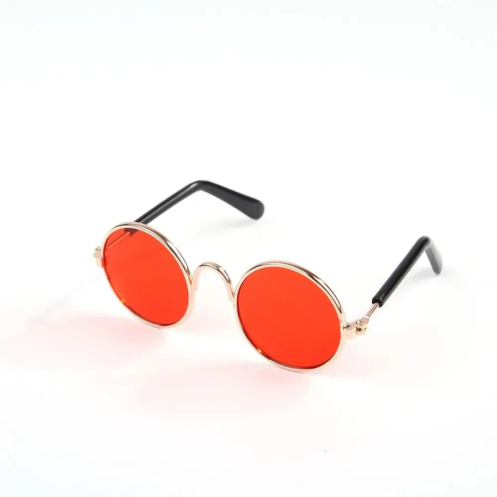 Round Metal Pet Sunglasses