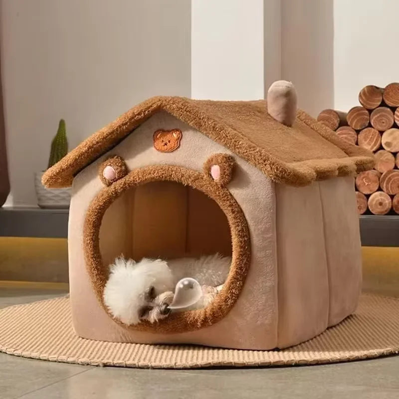 Cozy Pet House Bed