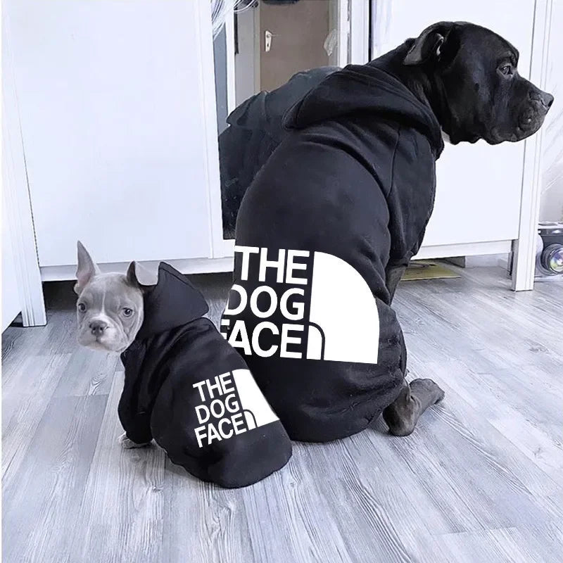 The Dog Face™ Pet Hoodie – Soft Fleece Warm Dog Sweatshirt